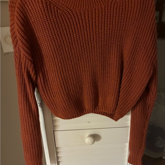Elodie Warm Terracotta Women's Sweater - Picture 1 of 3